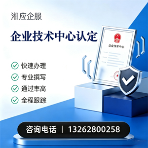 岳阳企业技术中心认定申报服务