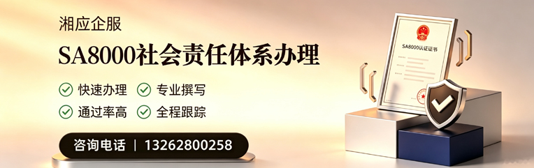 岳阳SA8000社会责任体系认证服务
