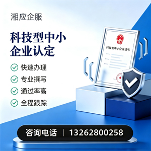 岳阳科技型中小企业认定申报服务